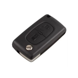 RMCIT001 - CITROEN 2 BUTTON FLIP REMOTE FSK 0536 ID46 CHIP 7961 433MHZ VA2