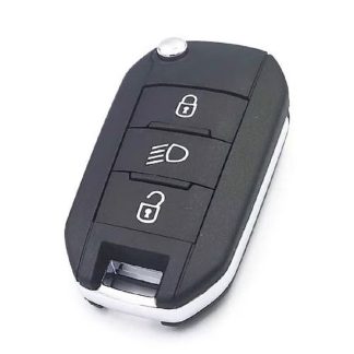 RMCIT029 - 3 BUTTON FLIP REMOTE 4A CHIP HEADLIGHT BUTTON 433 MHZ