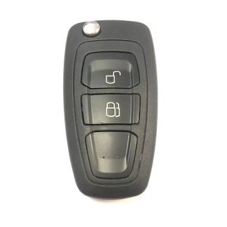RMFOR017 - FORD 2 BUTTON FLIP REMOTE ASK 4D 63CHIP 80BIT 433MHZ HU101