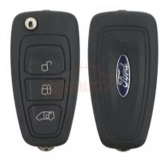 RMFOR021 - FORD GENUINE OEM 3 BUTTON ID47/49 FLIP REMOTE (SOME MACHINES WILL READ HITAG PRO)