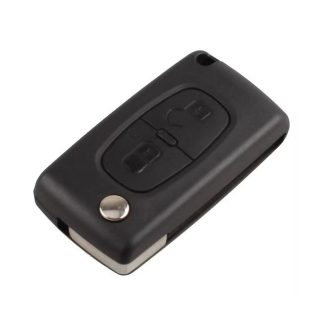 RMPEU014 - PEUGEOT 2 BUTTON FLIP REMOTE ASK (CE0536) HU83 ID46 433MHZ