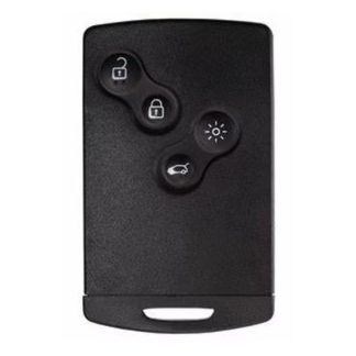 RMREN035 - RENAULT 4 BUTTON SMART CARD REMOTE ID4A CLIO 4 EMERGENCY BLADE INCLUDED