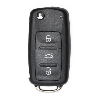 RMVAG004 - VAG 3 BUTTON FLIP REMOTE ID48 (5K0837202AD) LEON HU66