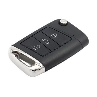 RMVAG006 - VOLKSWAGEN Genuine / OEM 3 button flip remote KEYLESS ID48MQB HU162T
