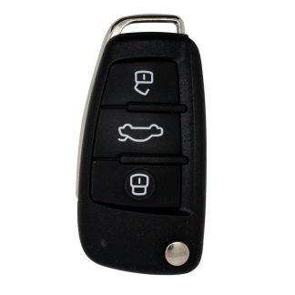 RXH008 - 3 BUTTON AUDI STYLE A XHORSE REMOTE/WIRED WITHOUT CHIP VVDI