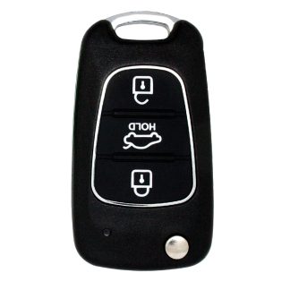 RXH011 - 3 BUTTON HYUNDAI STYLE XHORSE REMOTE/WIRED WITHOUT CHIP VVDI