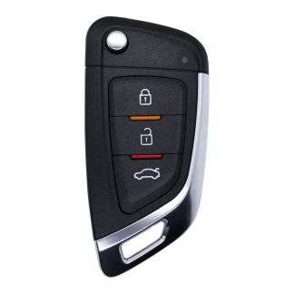 RXH022 - 3 BUTTON UNIVERSAL D STYLE XHORSE REMOTE/WIRED WITHOUT CHIP VVDI