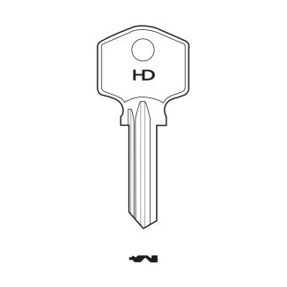 SS003 - 68 4 LEGGE 5 PIN SECURITY CYL
