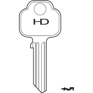 SS017 - UN582 UNION 5 PIN SECURITY CYL