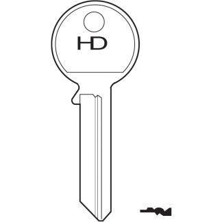 SS092 - YR BD YALE 6 PIN SECURITY CYL
