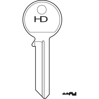 SS094 - YR BF YALE 6 PIN SECURITY CYL