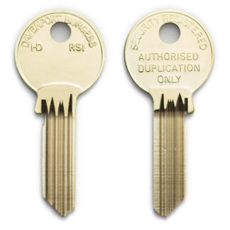 UK3 - RS1 5 PIN DIFFER KEY ONLY CUT TO CODE