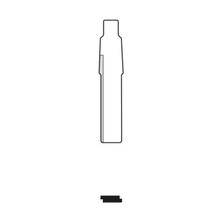 VGB1 - HU75T AUDI REMOTE BLADE HU-HAAC2