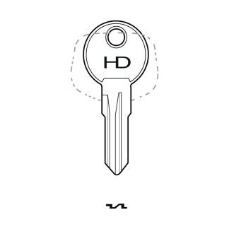 XH1220 - S-JR1R E-JR1R J-JGH-1D CYL BLK JUNGHEINRICH
