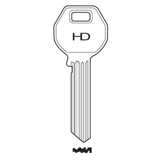 XH1251 - ALF-2 ALFA CYLINDER KEY BLANK
