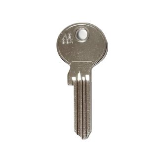 XH1339 - SILCA AB88X ABUS 5 PIN STEEL NP CYLINDER KEY BLANK