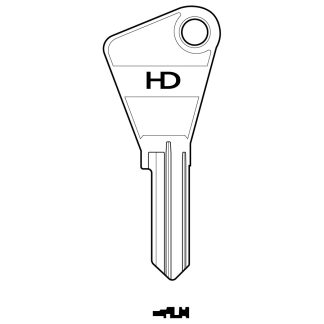 XH293 - VAC82 E-VC53 VACHETTE CYLINDER BLANK
