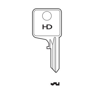 XH344 - SILCA DM110 DOM CYLINDER BLK
