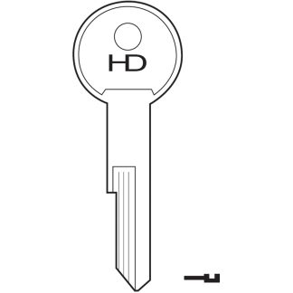 XH404 - SILCA STA1 STAR CYLINDER BLANK