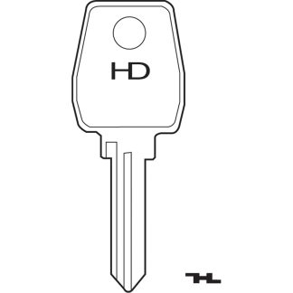 XH605 - SILCA EU11R EUROLOCK CYLINDER