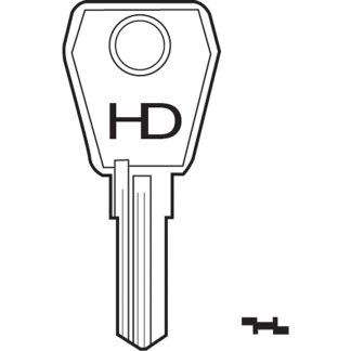 XH671 - SILCA LF46R L&F EUROLOCK CYL