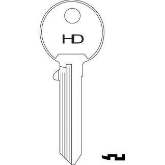 XH785 - CS501R SILCA CISA ABUS BLANK