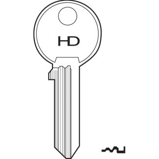 XH826 - SILCA AB36 ABUS CYLINDER BLANK