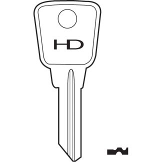 XH844 - SILCA LW14 LOCKWOOD BLANK