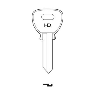XH876 - SILCA RIQ1R RIQUIER BLANK