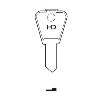 XH952 - S-CM1 E-CEM1 CEMA CYLINDER KEY BLANK