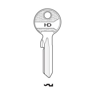 XH957 - AB1X SILCA ABUS BLANK
