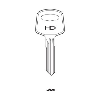 XH967 - AB56R SILCA ABUS BLANK