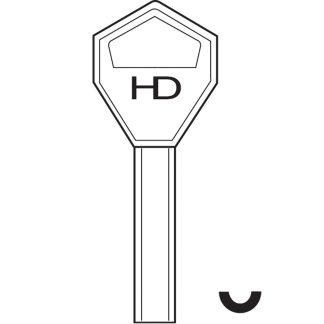 XHV018 - ABLOY AY13 CYLINDER KEY BLANK
