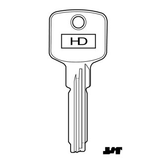 XHV139 - C53 CISA DIMPLE KEY BLANK