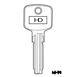 XHV144 - YI20 CISA DIMPLE KEY BLANK