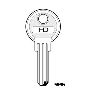 XHV171 - OJ-20/4 OJMAR DIMPLE KEY BLANK