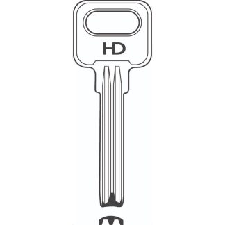 XHV216 - BDA-1 BAE1 BAODEAN DIMPLE KEY BLANK