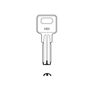 XHV218 - RC18 CINA DIMPLE KEY BLANK