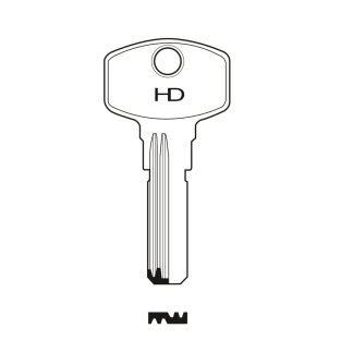 XHV222 - YALE YA-301D YALE DIMPLE KEY BLANK