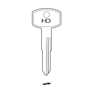 C057 - DT24 SILCA DAT14 METAL BLANK