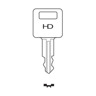C408 - CAT1 CATERPILLAR KEY