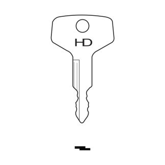 C418 - TAK1 TAKEUCHI PRECUT KEY