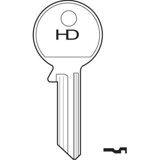 H0041 - 23KR LOCKWOOD CYLINDER BLANKS