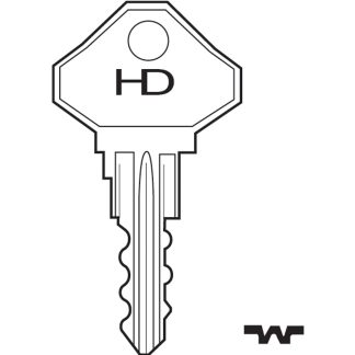 H0372 - 54P 1054P ILCO CYLINDER BLANK