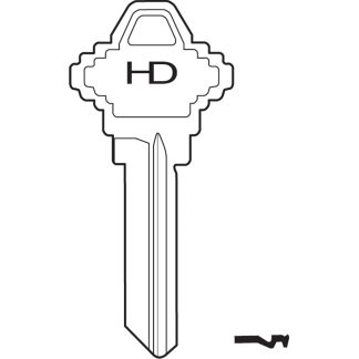 H0410 - A145J 1145J SCHLAGE CYLINDER KEY BLANK