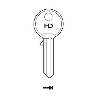 H0546 - DL3 DLP LAPORTE CYLINDER BLANK
