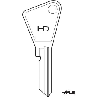 H0627 - VE123 VACHETTE VB CYLINDER BLK