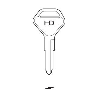 MB055 - KW7 KAWASAKI MOTORCYCLE BLANK