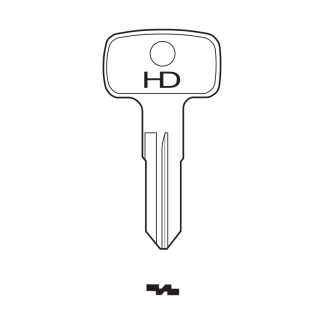 MB078 - YH26R YAMAHA MOTORCYCLE BLANK