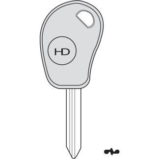TP547 - KL CN22TK1 CITROEN SX9T5 FIXED CODE TRANSPONDER